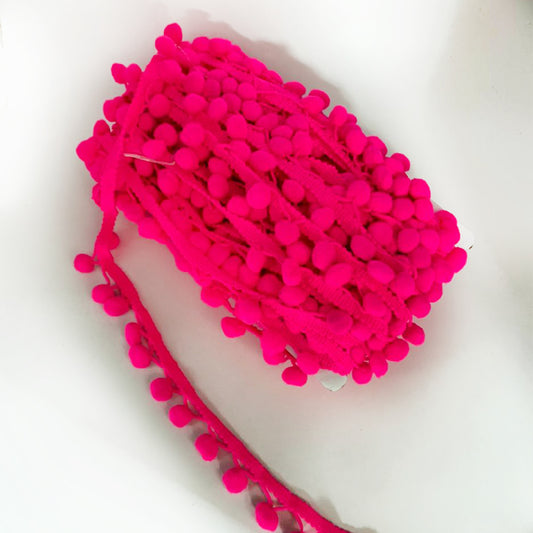 Pompom Fucsia Fuerte, 20 mtrs