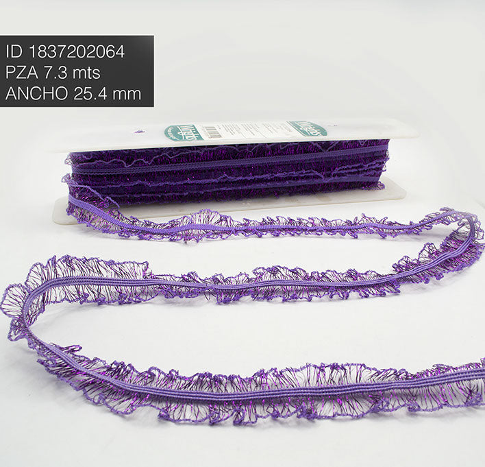 PASAMANERÍA ELASTICADA MORADA 1837202064